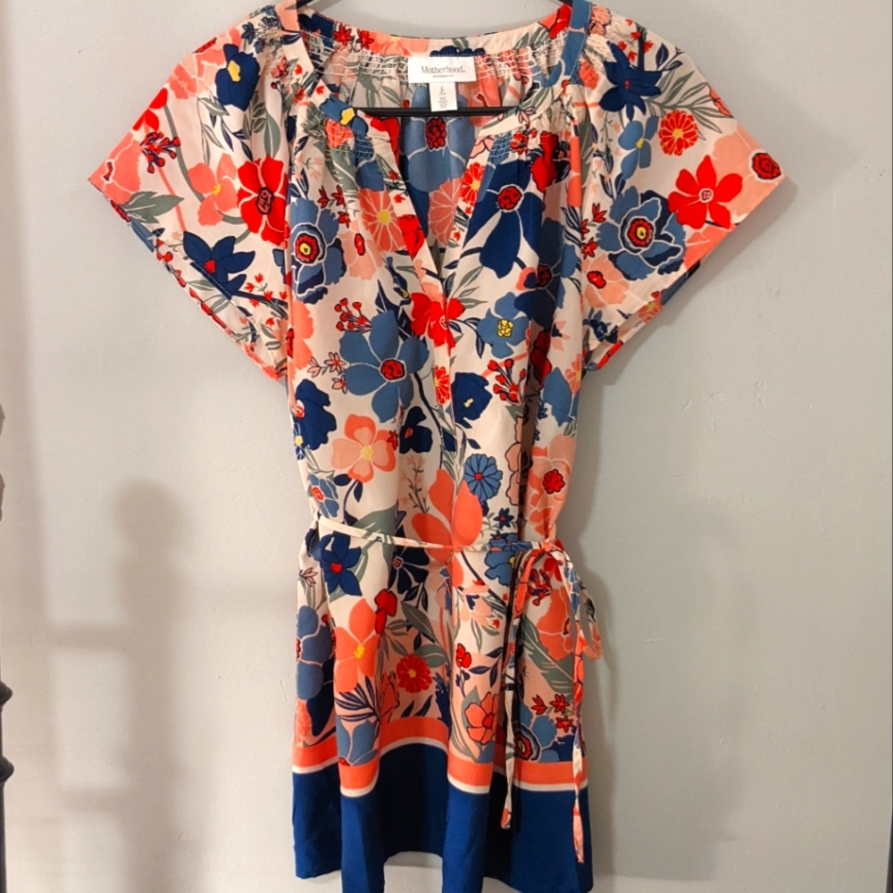 Motherhood Top, Floral, Size: Small
